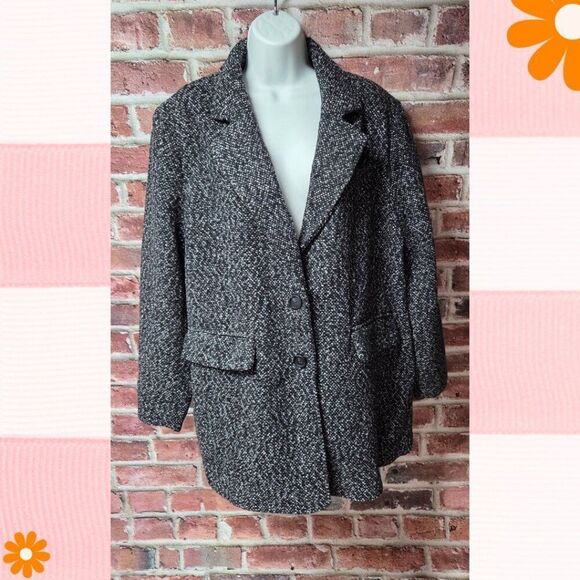 Universal Thread Oversized Blazer Jacket | Women’s XL | Black Casual Fit - Picture 1 of 7